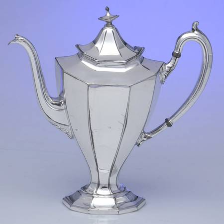 Sierra (Silverplate, Hollowware) Silverplate Coffee Pot