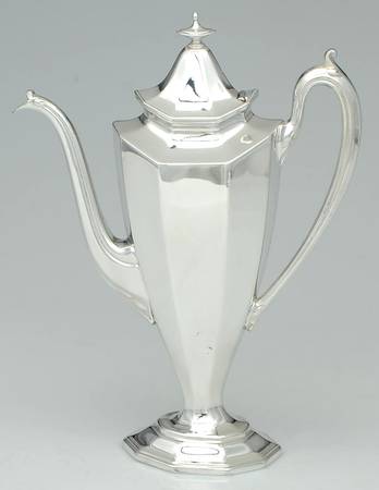 Sierra (Silverplate, Hollowware) Silverplate Mini Coffee Pot