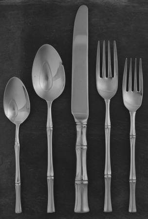 Bamboo (Stainless) 5 Piece Place Setting
