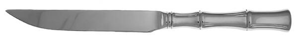 Bamboo (Stainless) Steak Knife Individual Hollow, No Serrate HC