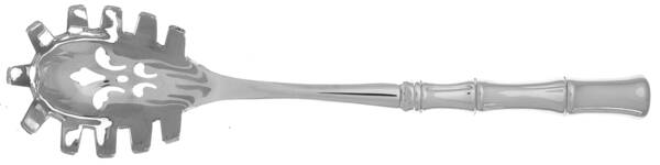 Bamboo (Stainless) Pasta Server with Stainless Bowl HC