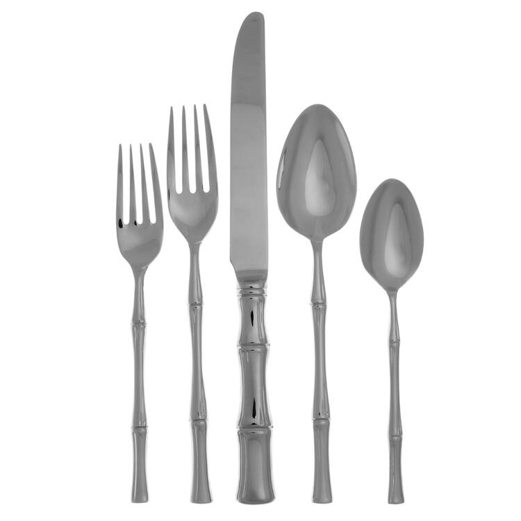 Bamboo (Stainless) 40 Piece Estate Set