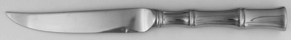 Bamboo (Stainless) Individual Steak Knife Hollow Handle