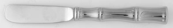 Bamboo (Stainless) Butter Spreader/Master, Hollow Handle