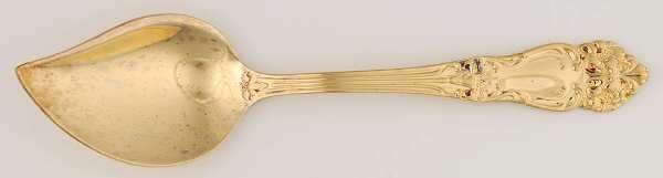 Golden Festivity (Gold Electroplate) Large Solid Jelly Server