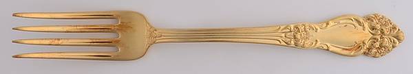 Golden Festivity (Gold Electroplate) Fork