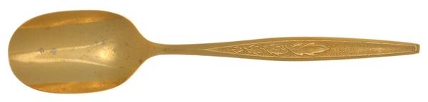 RNT7 (GOLD ELECTROPLATE) Sugar Spoon