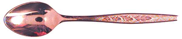 RNT7 (GOLD ELECTROPLATE) Demitasse Spoon