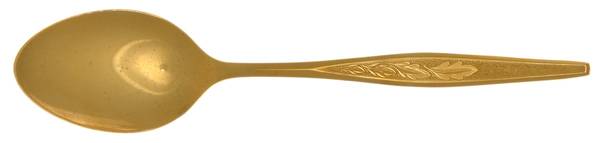 RNT7 (GOLD ELECTROPLATE) Place/Oval Soup Spoon by Regent Cutlery