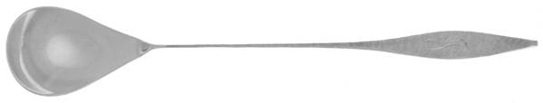 Cellini (Sterling, 1967, No Monograms) Iced Tea Spoon