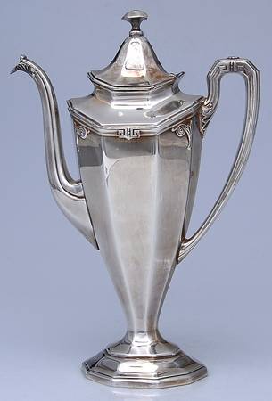 Pompeian (Silverplate, Hollowware) Demi Coffee Pot