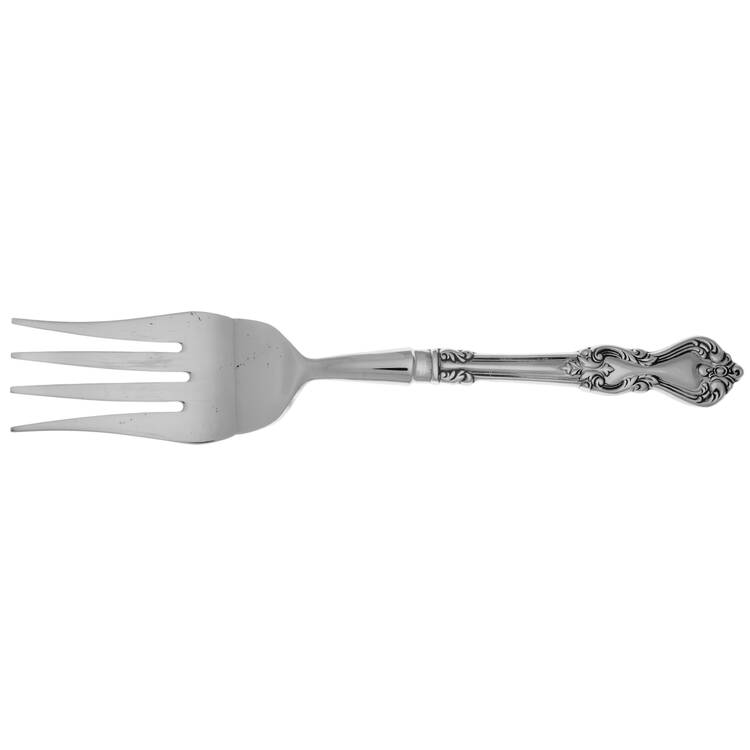 Marlborough (Stainless) Cold Meat Fork Large, Stainless Tines HC