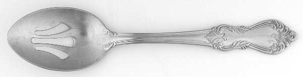 Marlborough (Stainless) Pierced Tablespoon (Serving Spoon) by Reed & Barton