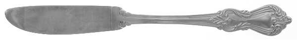 Marlborough (Stainless) Flat Handle Master Butter Knife by Reed & Barton