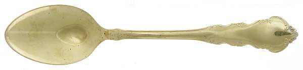 Golden Dresden Rose (Gold Electroplate, 1953) Teaspoon