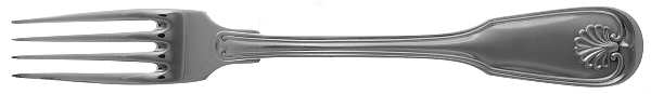 Augsburger Muschel (Silverplate) Individual Salad Fork