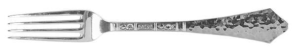 Schwedisches Hofmuster (Silverplate) Fork