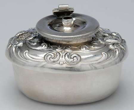 Les Six Fleurs (Sterling, Hollowware) Sterling Burner For Kettle