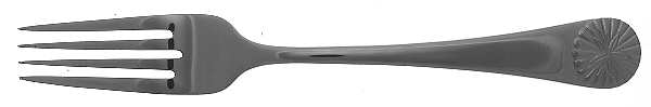 Sea Shells (Stainless) Individual Salad Fork