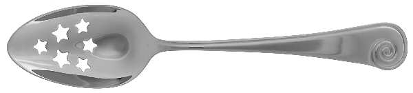 Sea Shells (Stainless) Pierced Tablespoon (Serving Spoon)