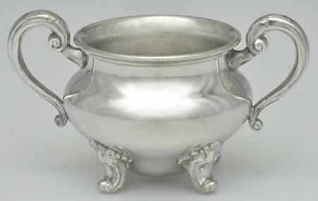 Regent (Pewter, Hollowware) Mini Open Sugar Bowl