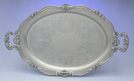 Regent (Pewter, Hollowware) Large Waiter Tray