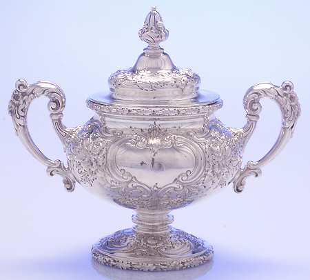 575A (Sterling, Hollowware) Sugar Bowl & Lid