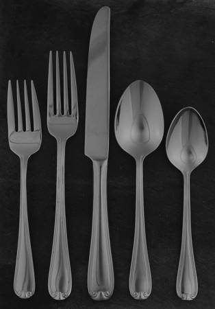 Colby (Stainless) 5 Piece Place Setting