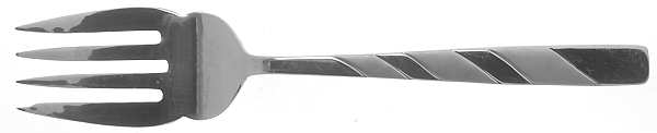 Place Vendome (Stainless) Large Solid Cold Meat Serving Fork