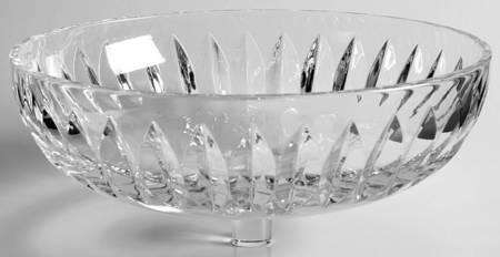 166 (Silverplate, Hollowware) 9" Round Epergne Glass Liner