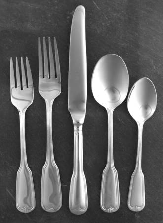 Fiddle (Stainless) 5 Piece Place Setting