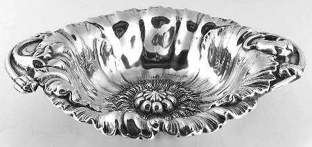 Les Cinq Fleurs (Sterling, Hollowware) Master Nut Dish