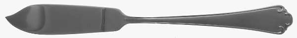 Ashland Matte (Stainless) Hollow Handle Master Butter Knife