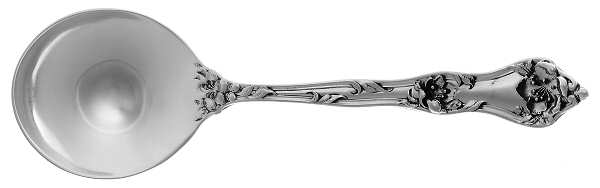 Intaglio (Sterling, "Reed & Barton") Round Bowl Soup Spoon (Cream Soup)