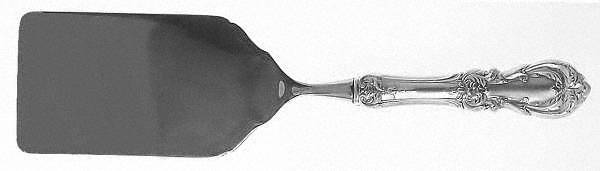 Burgundy (Sterling, 1949, No Monograms) Lasagna Server with Stainless Blade