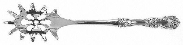 Burgundy (Sterling, 1949, No Monograms) Pasta Server with Stainless Bowl