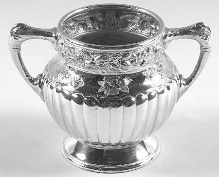 3224 (Silverplate, Hollowware) Sugar Bowl No Lid