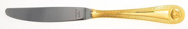 Medusa (Gold Plated) Modern Hollow Knife