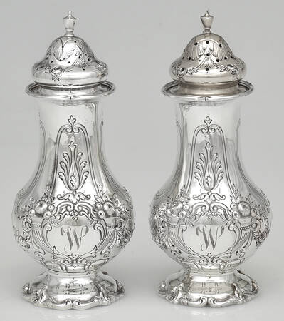 Francis I (Sterling, Hollowware, Reed&Barton, Dates) Salt & Pepper Set