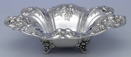 Francis I (Sterling, Hollowware, Reed&Barton, Dates) Sterling Footed Bon Bon Bowl