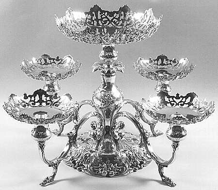 Francis I (Sterling, Hollowware, Reed&Barton, Dates) Sterling Epergne