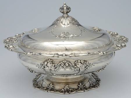 Francis I (Sterling, Hollowware, Reed&Barton, Dates) Tureen & Lid