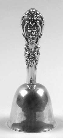 Francis I (Sterling, Hollowware, Reed&Barton, Dates) Sterling Tea Bell