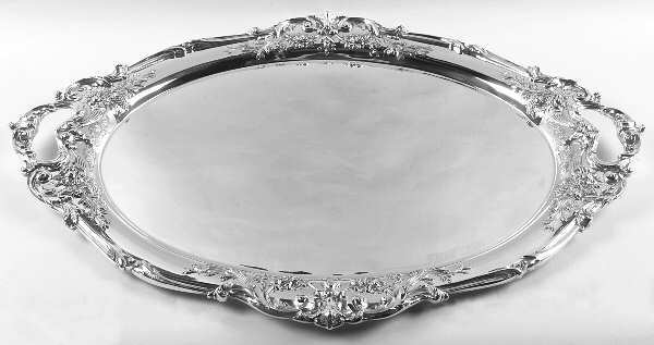 Francis I (Sterling, Hollowware, Reed&Barton, Dates) Large Waiter Tray