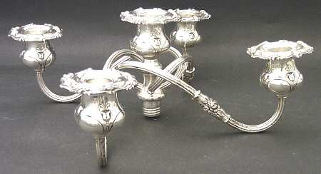 Francis I (Sterling, Hollowware, Reed&Barton, Dates) 5-Light Sterling Candelabra Branch