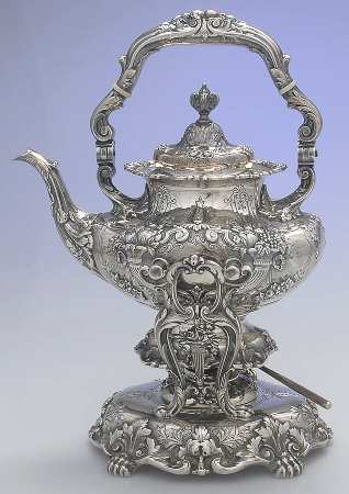 Francis I (Sterling, Hollowware, Reed&Barton, Dates) Kettle, Stand & Burner