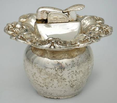 Francis I (Sterling, Hollowware, No Dates) Sterling Lighter w/Silverplate Insert