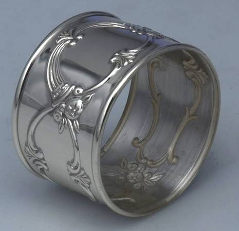 Francis I (Sterling, Hollowware, No Dates) Sterling Napkin Ring