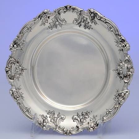 Francis I (Sterling, Hollowware, No Dates) Bread Plate
