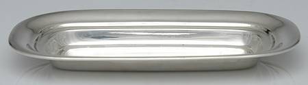 Francis I (Sterling, Hollowware, No Dates) Sterling 1/4 Lb Butter, No Lid